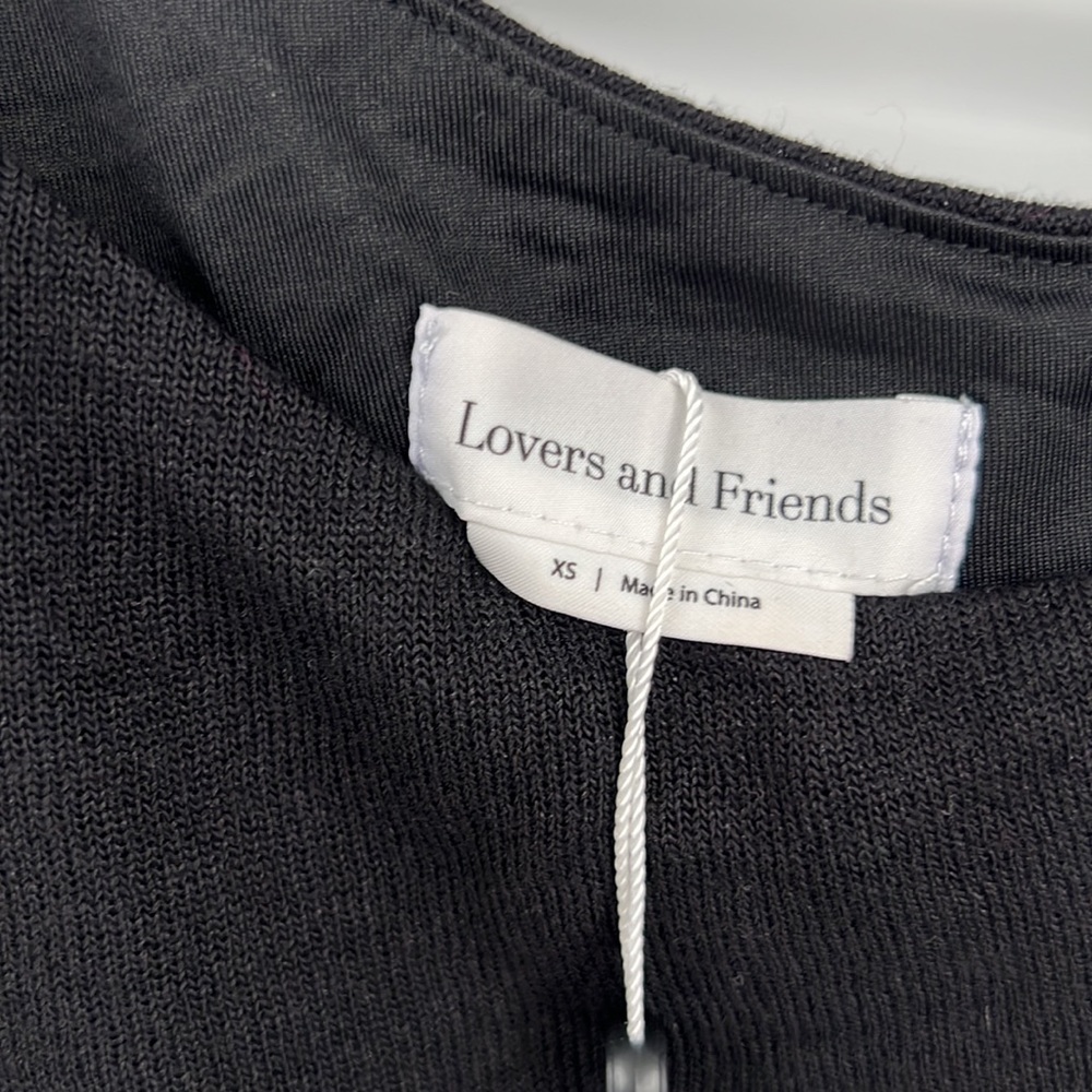 Lovers and Friends Eden Midi Dress in Black XS - Picture 8 of 9